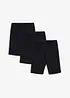 Ciclisti in misto cotone elasticizzato (pacco da 3), bonprix