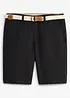 Bermuda elasticizzati con cintura, regular fit, bonprix