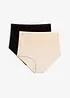 Panty lasercut con effetto modellante leggero (pacco da 2), bonprix