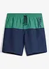 Pantaloncini da mare in color block, bonprix