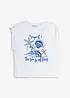 Maglia in misto cotone biologico elasticizzato, bonprix