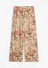 Pantaloni larghi con elastico in vita, bonprix