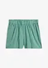 Shorts con elastico in vita in puro cotone biologico, bonprix