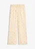 Pantaloni in mussola leggera con elastico in vita, bonprix