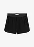 Shorts in felpa con fondo arrotondato, bonprix