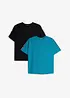 T-shirt in puro cotone biologico (pacco da 2), bonprix