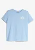 T-shirt in puro cotone biologico con stampa posteriore, bonprix
