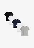T-shirt in puro cotone biologico (pacco da 5), bonprix
