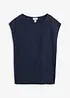 Maglia in materiale operato, bonprix