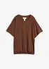 Maxi maglia in misto viscosa morbido, bonprix