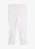 Leggings a pinocchietto con glitter (pacco da 2), bonprix
