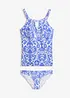 Tankini con cut-out (set 2 pezzi), bonprix