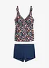 Tankini con spalline regolabili (set 2 pezzi), bonprix