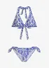 Bikini all'americana con laccetti da annodare (set 2 pezzi), bonprix