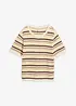 T-shirt di maglia traforata, bonprix