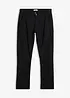 Pantaloni chino in misto lino regular fit, straight, bonprix