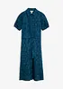 Abito con ricami traforati in puro cotone, bonprix