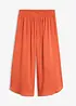Pantaloni culotte al polpaccio in viscosa morbida, bonprix