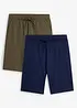 Bermuda in jersey leggero (pacco da 2), bonprix