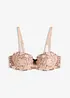 Reggiseno a balconcino con spalline multiway, bonprix