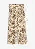 Pantaloni larghi in puro lino, bonprix