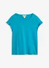 T-shirt in puro cotone, bonprix