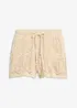 Shorts traforati in misto cotone, bonprix