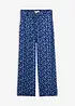 Pantaloni con elastico in vita in pura viscosa, bonprix