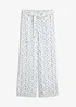 Pantaloni con elastico in vita in pura viscosa, bonprix