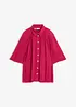 Camicetta oversize in viscosa operata, bonprix