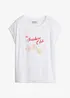 T-shirt in viscosa morbida, bonprix