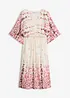 Abito midi in misto viscosa fine, bonprix
