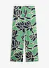 Pantaloni a palazzo effetto lino, bonprix