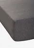 Lenzuolo con angoli effetto lino, bonprix