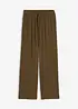 Pantaloni a palazzo in pura viscosa, bonprix