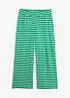 Pantaloni in felpa di cotone operato, bonprix