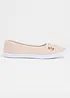 Ballerine in tela di cotone, bonprix