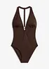 Costume intero con scollatura profonda a V, bonprix