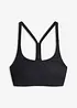 Reggiseno bikini a bustier sportivo in materiale ad asciugatura rapida, bonprix