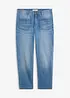 Jeans cropped slim fit, vita alta, bonprix