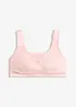 Reggiseno contenitivo senza ferretto con spalline imbottite, bonprix