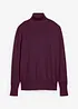 Maglione a collo alto in filato fine, bonprix