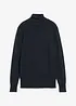Maglione a collo alto in filato fine, bonprix