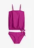 Tankini oversize con spalline staccabili (set 2 pezzi), bonprix