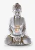 Statuetta di Buddha con portalumino, bonprix