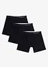 Boxer aderenti di media lunghezza con cotone biologico (pacco da 3), bonprix