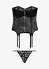Corsetto con reggicalze e perizoma (set 2 pezzi), bonprix