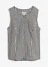 Blazer smanicato in puro cotone, bonprix