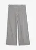 Pantaloni in seersucker di puro cotone con elastico in vita, bonprix