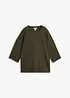 Maglia oversize in misto cotone biologico elasticizzato, bonprix